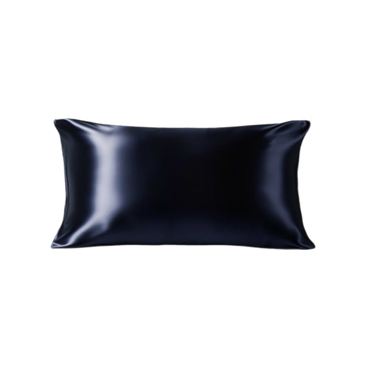 King Organic Silk Pillowcase - Schwarz 50 x 90 cm