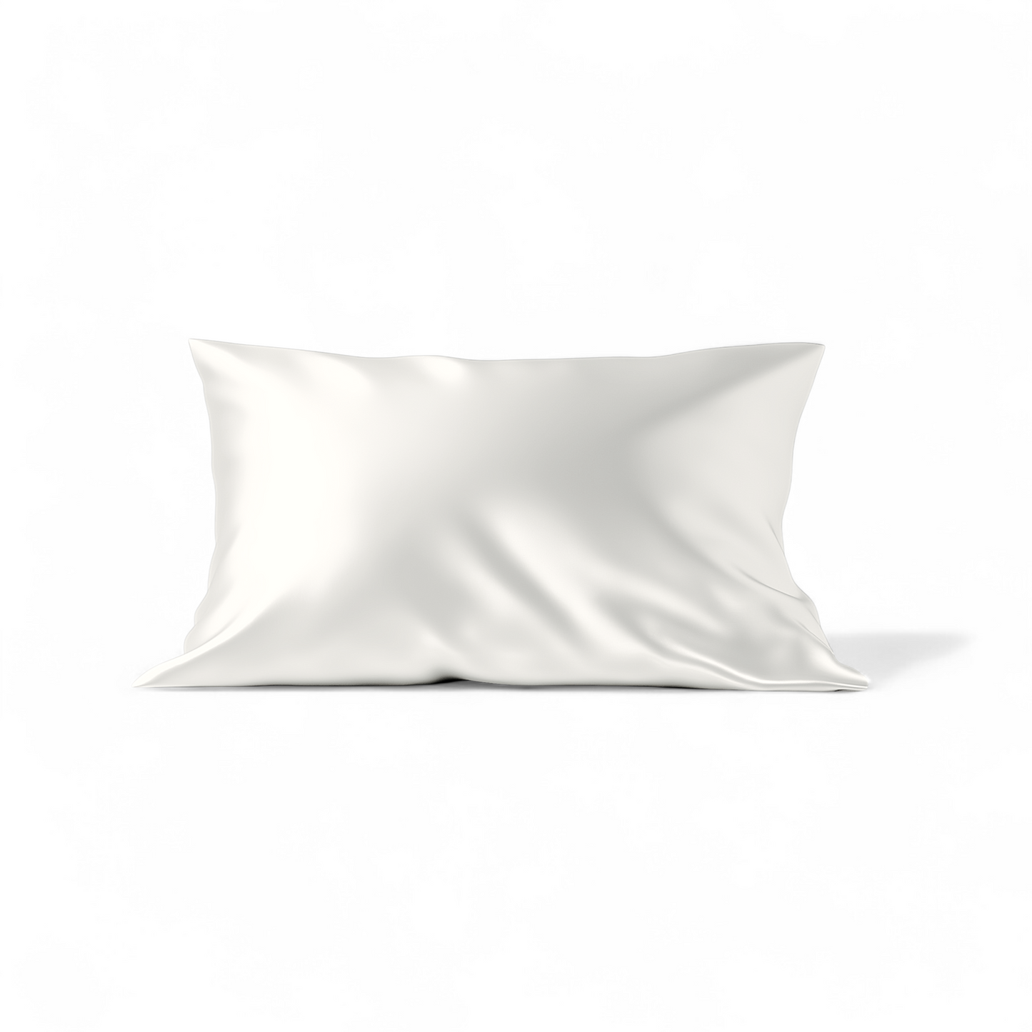 Queen Organic Silk Pillowcase - Weiss 50 x 80 cm