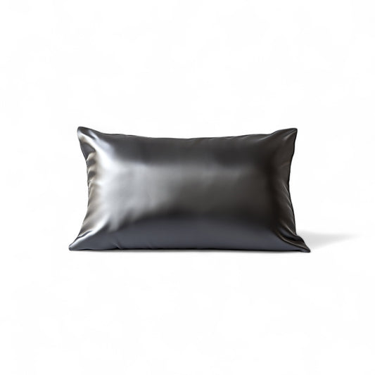 Queen Organic Silk Pillowcase - Ash Grey 50 x 80 cm