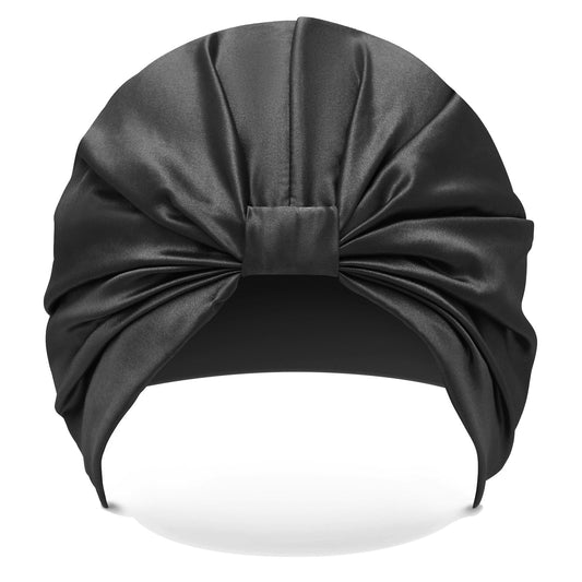Organic Silk Hair Turban - Moon