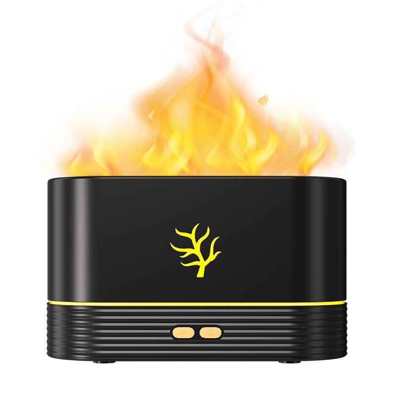 Flame Humidifier - LED Aroma Diffuser mit Flammeneffekt & USB