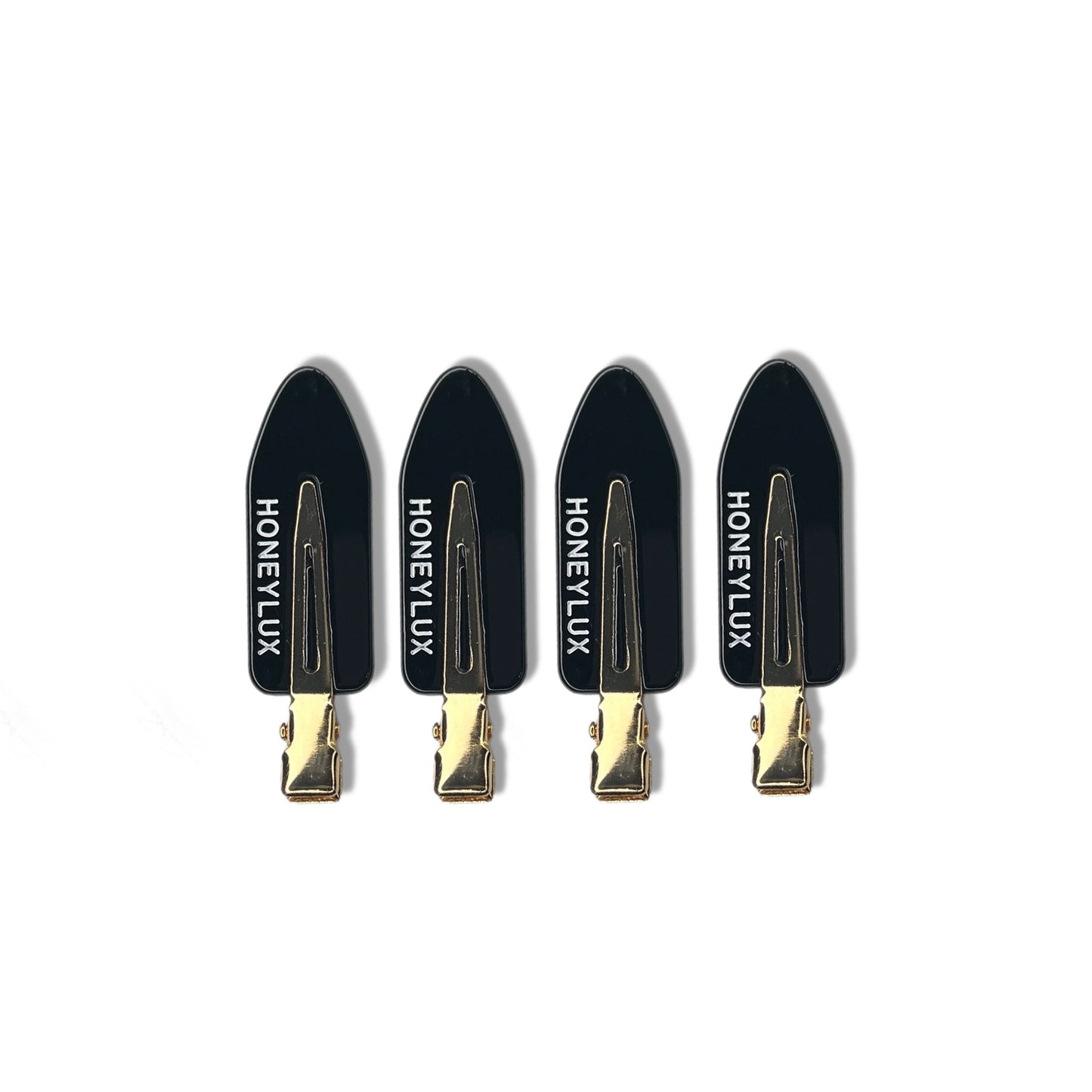 Ecofriendly No-Crease Hair Clips - Black-0