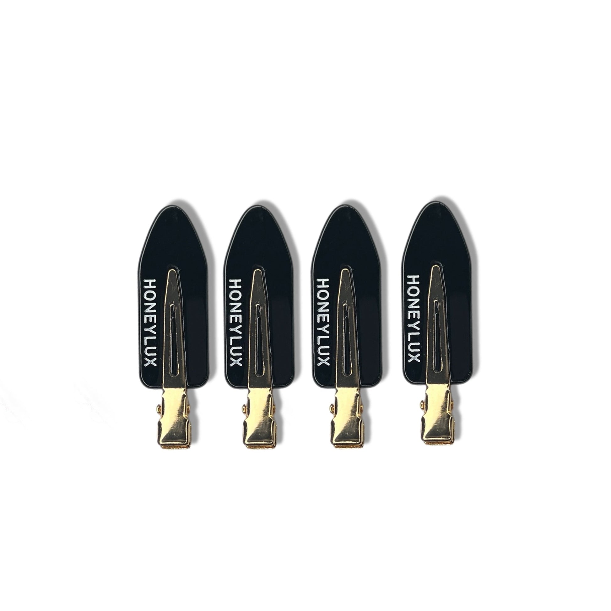 Ecofriendly No-Crease Hair Clips - Black-0